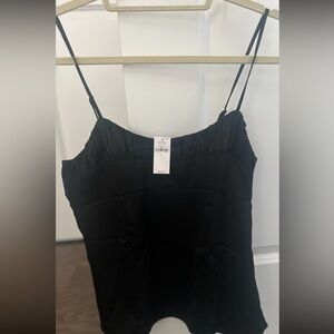 NWT!  Banana Republic black tank top size 6